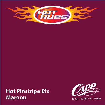 Hot Hues Hot Pinstripe Efx Paint - Maroon - HHM-6509