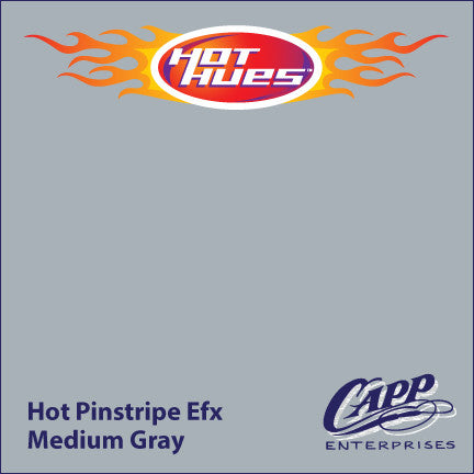 Hot Hues Hot Pinstripe Efx Paint - Medium Gray - HHM-6502