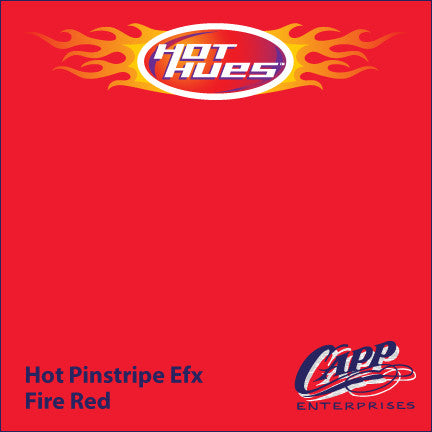Hot Hues Hot Pinstripe Efx Paint - Fire Red - HHM-6527