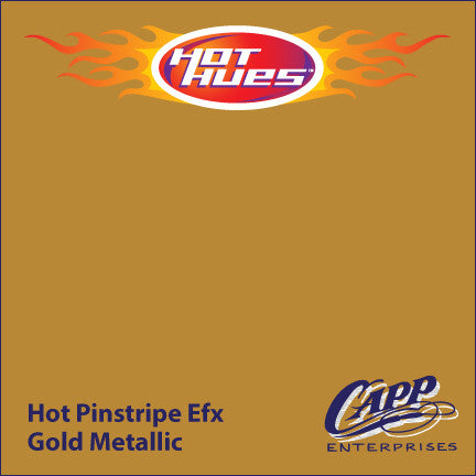 Hot Hues Hot Pinstripe Efx Paint - Gold Metallic - HHM-6520