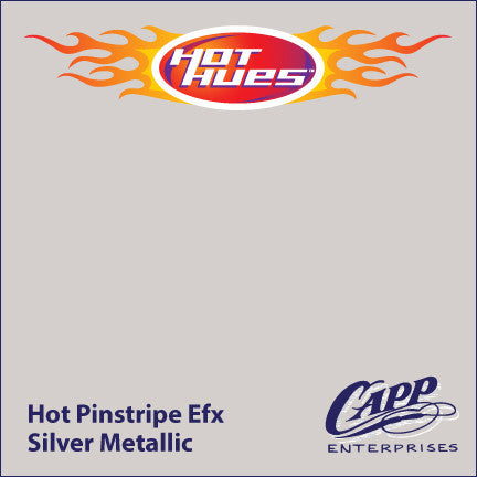 Hot Hues Hot Pinstripe Efx Paint - Silver Metallic - HHM-6519