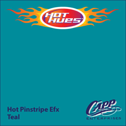 Hot Hues Hot Pinstripe Efx Paint - Teal - HHM-6515