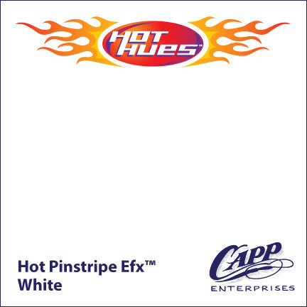 Hot Hues Hot Pinstripe Efx Paint - White - HHM-6501